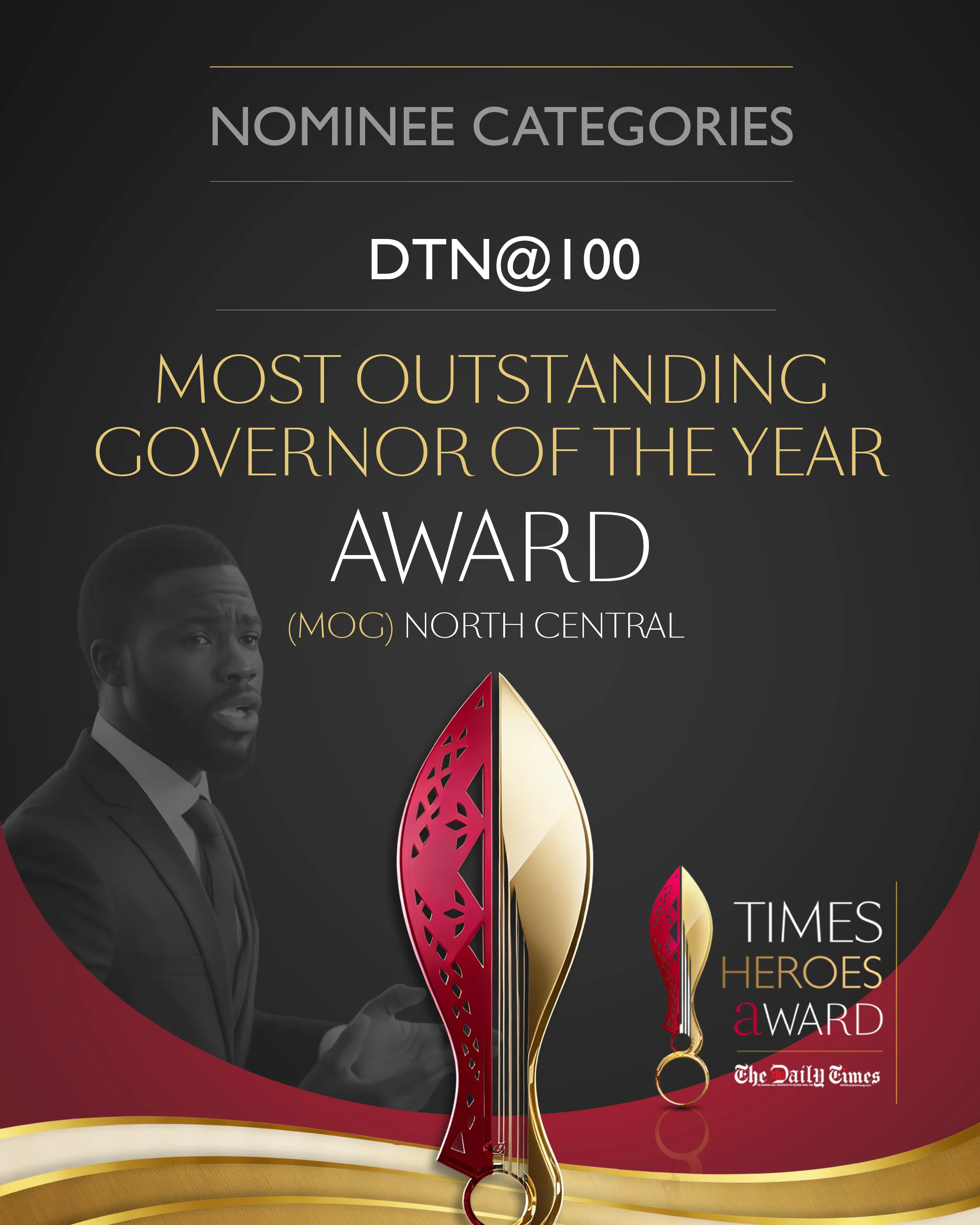 Most Outstanding Governor — North Central